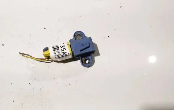 Airbag deployment crash/impact sensor