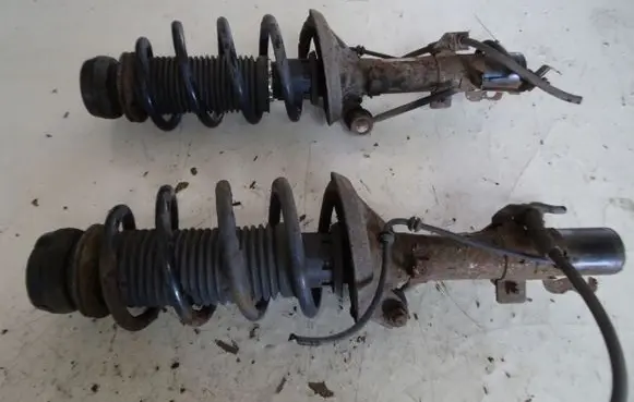 Audi TT TTS Mk2 Front shock absorber with coil spring