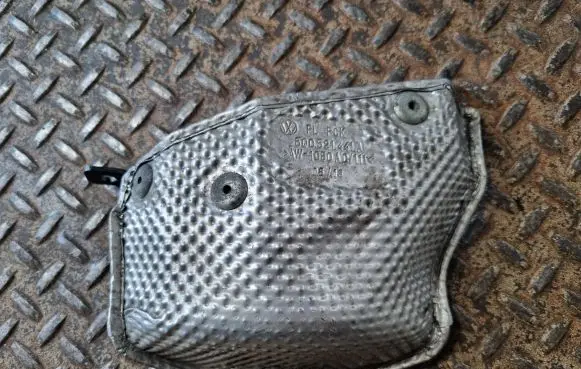 Heat shield in engine bay