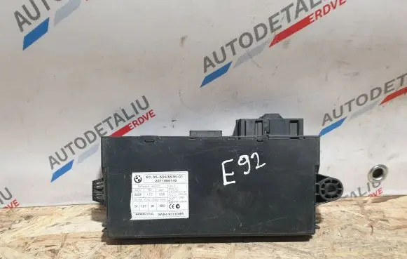 BMW 3 E92 E93 CAS control unit/module 6943836 61356943836 2071888149