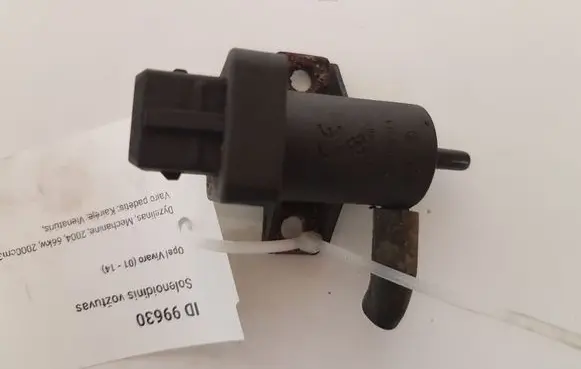 Opel Vivaro Turbo solenoid valve 8200762162