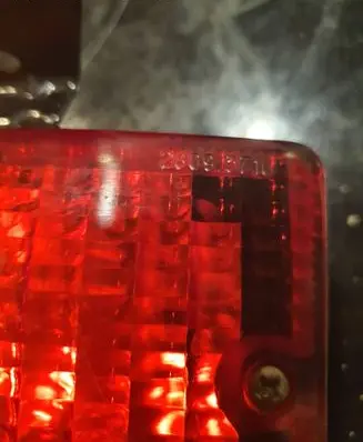 VAZ 2106 Third/center stoplight 28093716 00180 Ty00378787
