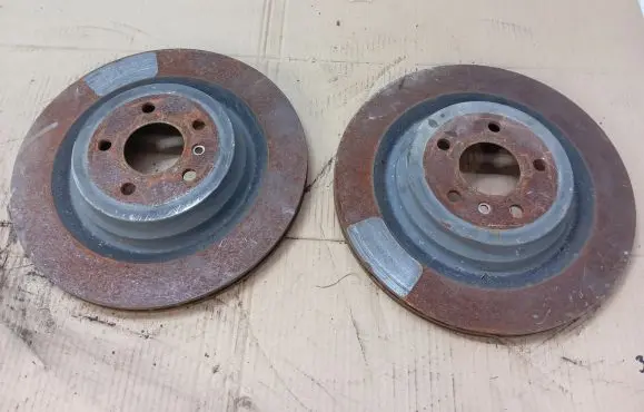 Mercedes-Benz GLS X166 Rear brake disc A1664230700