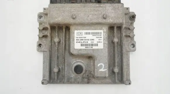 Peugeot 5008 Engine control unit/module 9666912580 9806127380