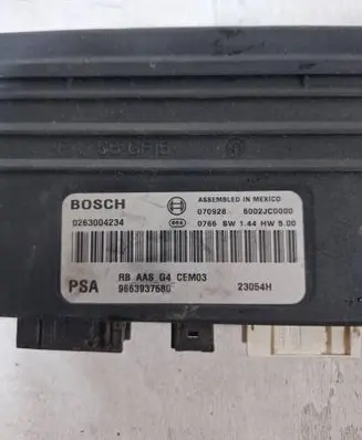 Citroen C4 I Picasso Parking PDC control unit/module 6002JC0000 9663937580 0263004234