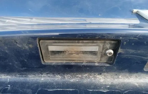Volvo S60 Number plate light