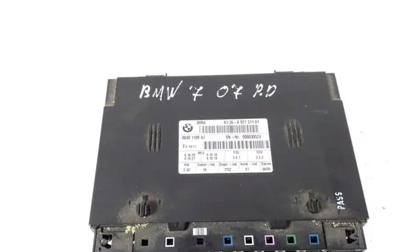 BMW 7 E65 E66 Seat control module 6927311