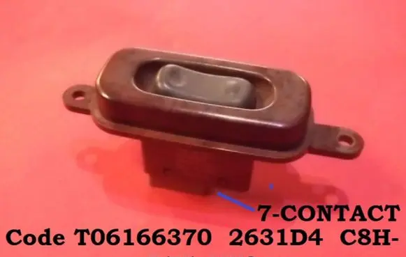 Mazda Xedos 9 Electric window control switch T06166370 2631D4