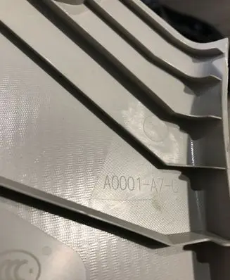 Subaru Forester SK Parcel shelf load cover mount bracket A0001A7C 64707SJ010