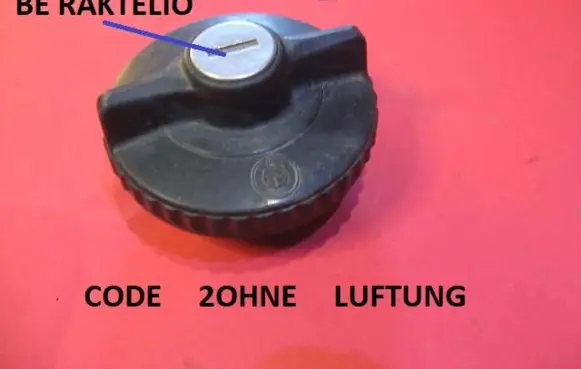 BMW 7 E38 Fuel tank filler cap 2OHNELUFTUNG