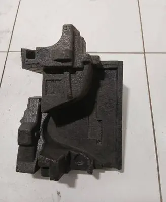 Mercedes-Benz ML W166 Front bumper foam support bar A1665050530