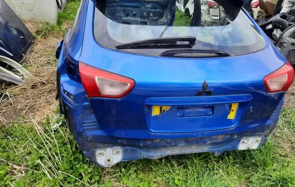 Mitsubishi Lancer X Rear bodywork