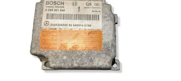 Mercedes-Benz C W203 Airbag control unit/module 2038204585 0406140198 05001548