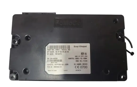 Ford Focus Bluetooth control unit module AM5T14D212AD 2263126384 20140114