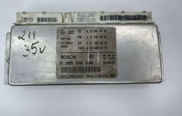 Mercedes-Benz E W211 ESP (stability system) control unit A2115406645 A2114480602 A2115454832