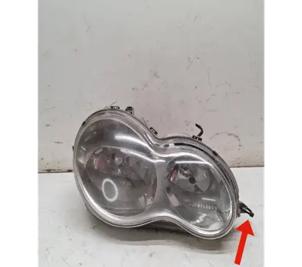 Mercedes-Benz C W203 Headlight/headlamp A2038201259 0301166208 LE01B684