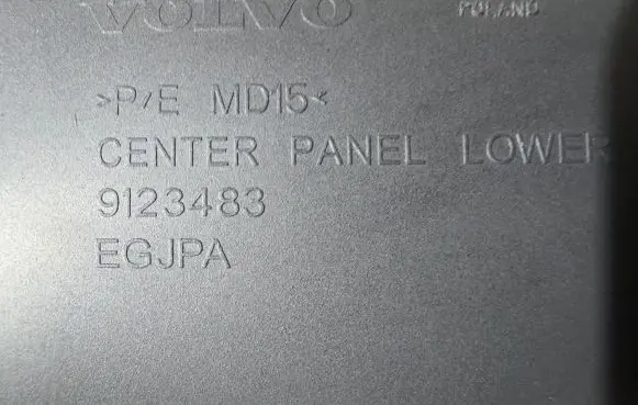 Volvo V40 Panel trim 9123483 39815911836