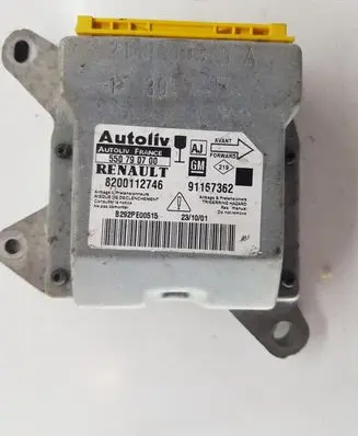Renault Trafic II (X83) Airbag control unit/module 8200112746 91167362