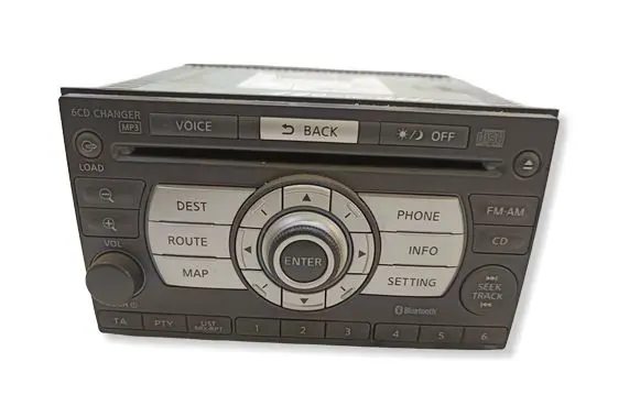 Nissan Qashqai Radio/CD/DVD/GPS head unit 28185JG400 PN2874F