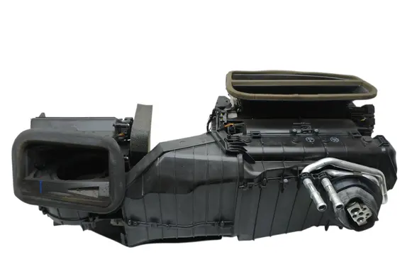 Interior heater climate box assembly