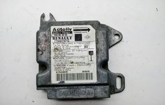 Renault Scenic I Airbag control unit/module 7700437471C 550803800