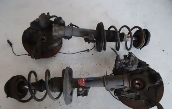 Fiat 500 Front shock absorber with coil spring