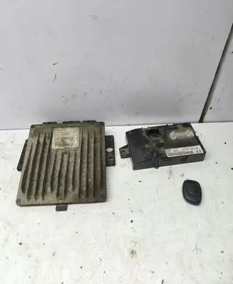 Renault Kangoo I Engine ECU kit and lock set 