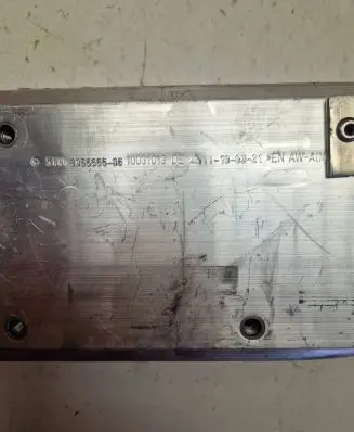 Front bumper shock/impact absorber
