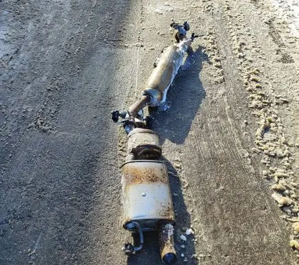Opel Vivaro Muffler/silencer 9852039380