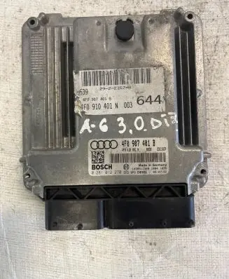 Audi A6 S6 C6 4F Engine control unit/module 4F0907401B 4F0910401N 910401