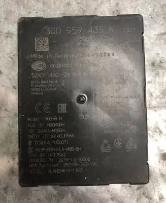 Keyless (KESSY) go control unit/module