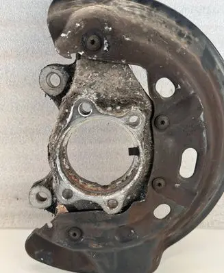 Audi A8 S8 D3 4E Front wheel hub spindle knuckle 4E0258M