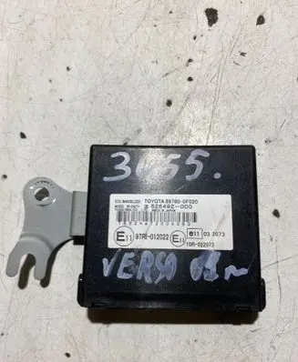 Toyota Corolla Verso AR10 Immobilizer control unit/module 897800F020 626492000 97RI012022