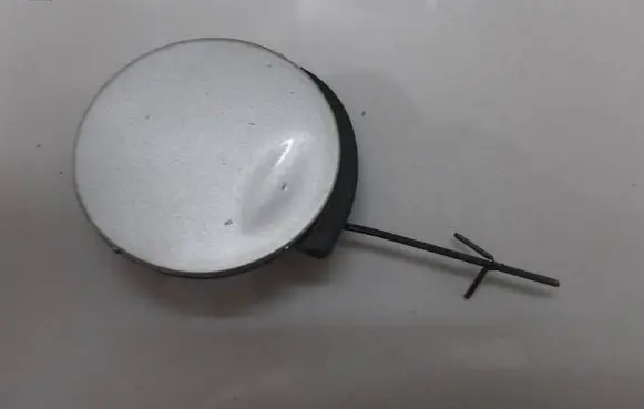 Opel Corsa C Front tow hook cap/cover 468348511