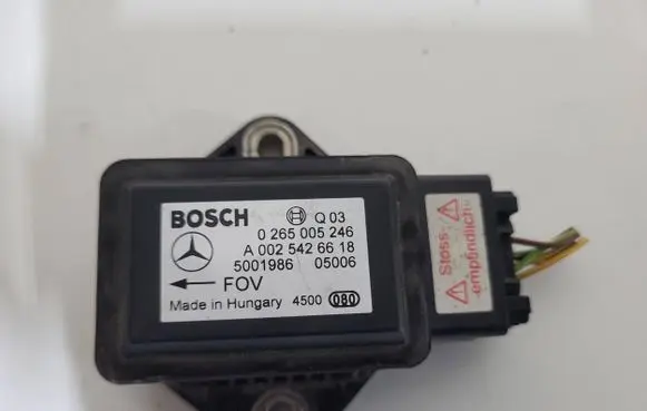 Mercedes-Benz Vito Viano W639 ESP acceleration yaw rate sensor A0025426618 5001986 0265005246