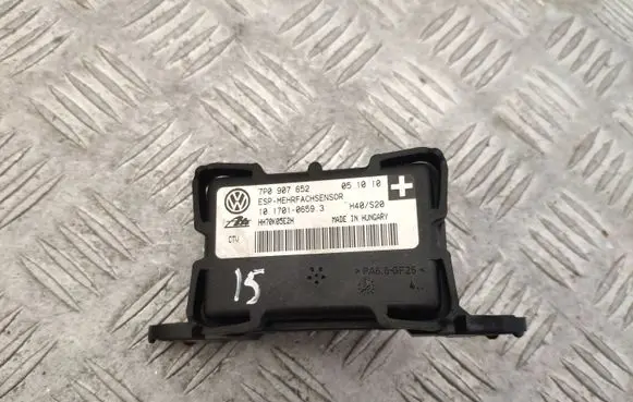 Porsche Cayenne (92A) ESP acceleration yaw rate sensor 7P0907652