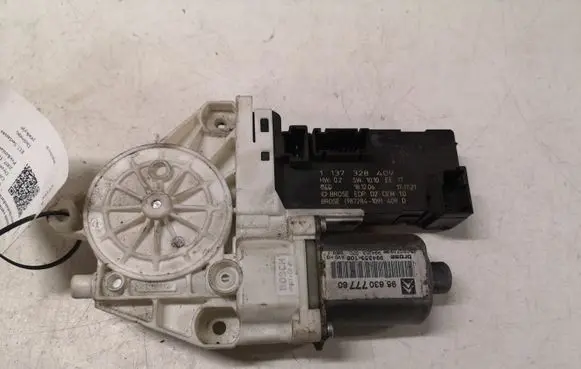 Citroen C6 Front door window regulator motor 9663077780 1137328409