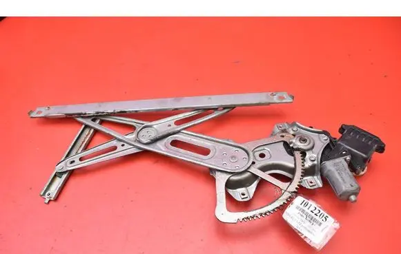 Front door window regulator with motor