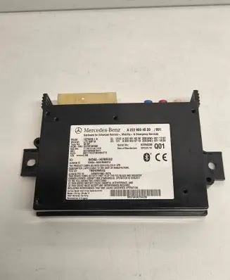 Mercedes-Benz GLS X166 Bluetooth control unit module A2229004520 A2229018206