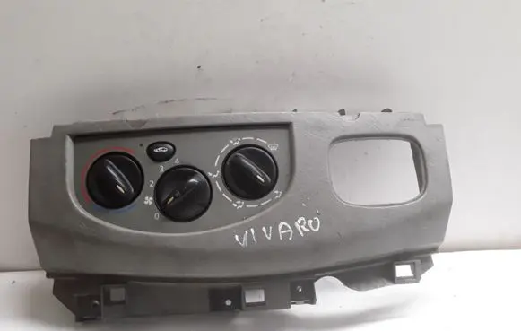 Opel Vivaro Climate control unit 8200004605