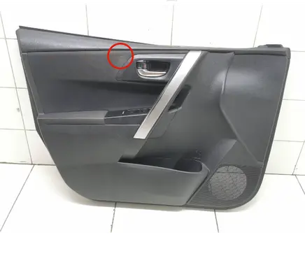 Toyota Auris E180 Front door card panel trim 6777802280 6760202390 6760202400