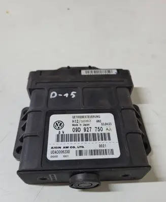 Porsche Cayenne (9PA) Gearbox control unit/module 09D927750AJ H12S0363 UDAC006230