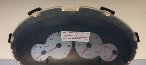 Peugeot 206 Speedometer (instrument cluster) 5550003000 5550003001