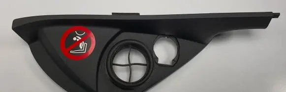 Volvo V50 Dashboard side end trim 30672087