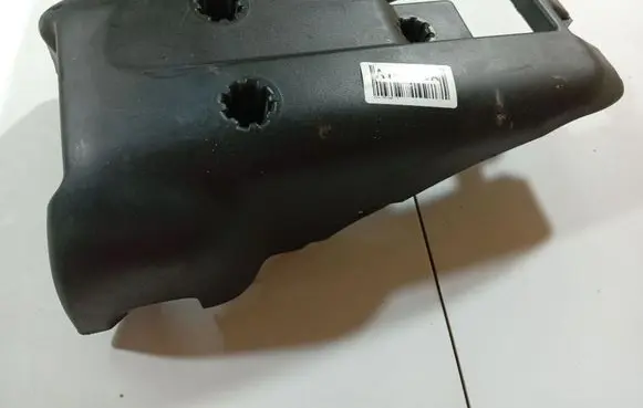 Steering wheel column trim