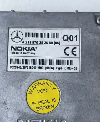 Mercedes-Benz E W211 Phone control unit/module A211870382680