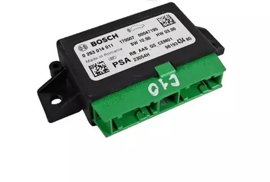 Peugeot 2008 I Parking PDC control unit/module 9819343480