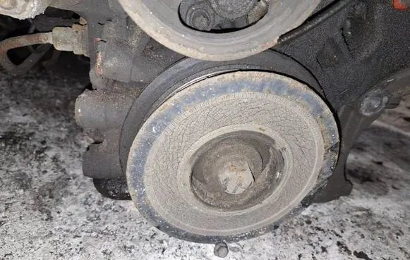 Opel Zafira A Crankshaft pulley