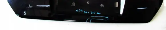 BMW 7 E65 E66 Other trunk/boot trim element 8223241