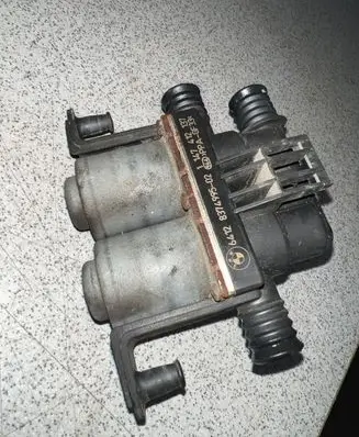 Coolant heater control valve